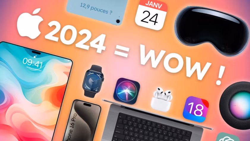 On dirait que 2024 sera une année chargée pour Apple !