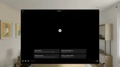 OpenAI a publié ChatGPT pour Apple Vision Pro