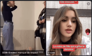 Incident à Nancy : La Vidéo D'une Jeune Fille Giflant Une Dame Choque Les Internautes