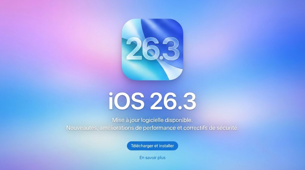 Quand la version finale d'iOS 26.3 sera-t-elle disponible au grand public ?