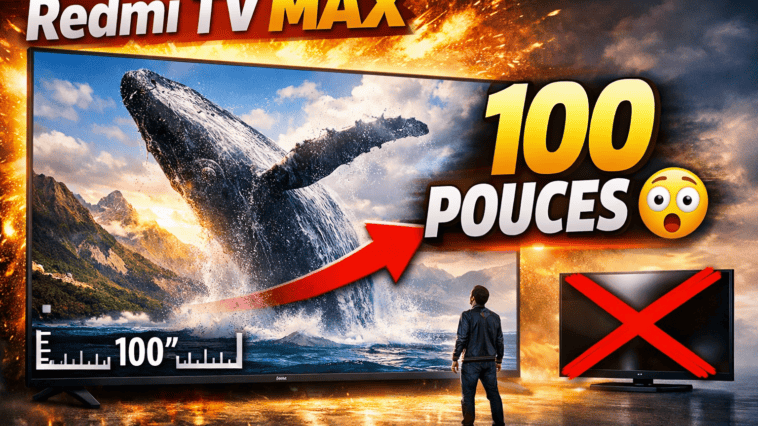 Redmi Smart TV MAX : Le Nouveau Monstre 100 Pouces de Xiaomi Qui Écrase la Concurrence en 2026