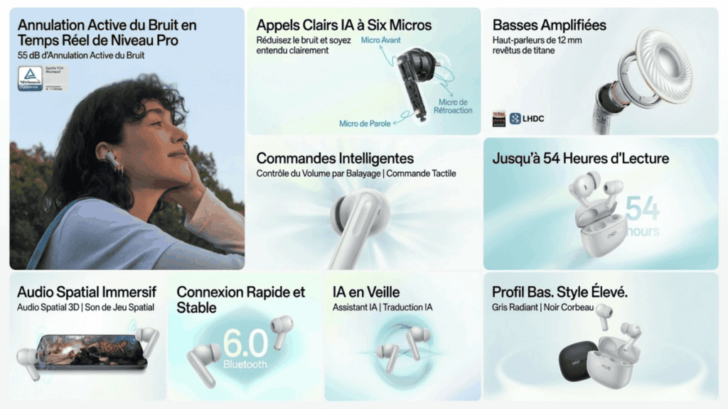 Quelles sont les caractéristiques audio incroyables des OnePlus Nord Buds 4 Pro ?