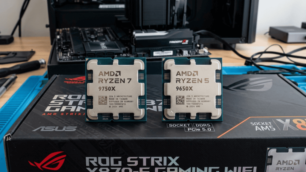 Quelles sont les caractéristiques du processeur AMD Ryzen 7 9750X ?