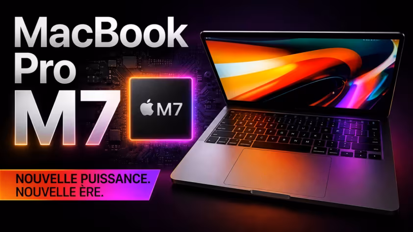 MacBook Pro M7 d'entrée de gamme : La Révolution du Design Apple Débarque en 2027 !